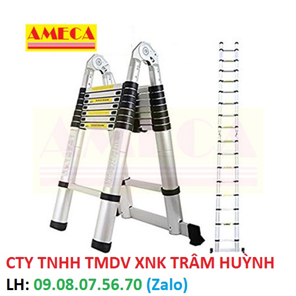 Thang nhôm xếp đôi Ameca AMI-500