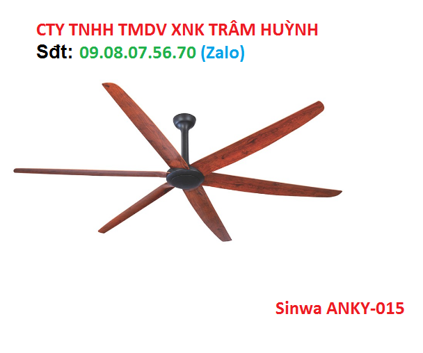 Quạt Trần Sải Cánh Lớn Sinwa ANKY-015 (86 inch)
