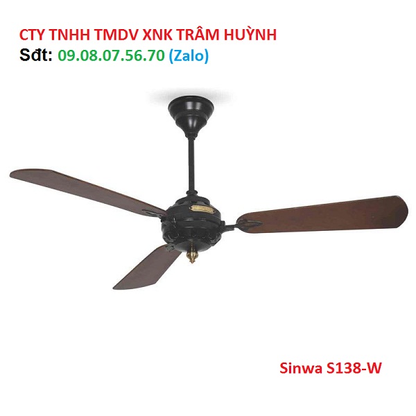 Quạt Trần Cổ Điển Sinwa S138-W